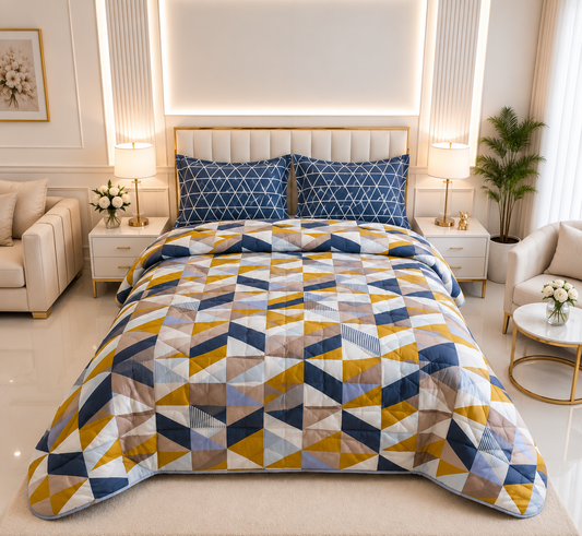 Sheikh Decor Premium Pure Cotton Bedsheet | Soft & Breathable